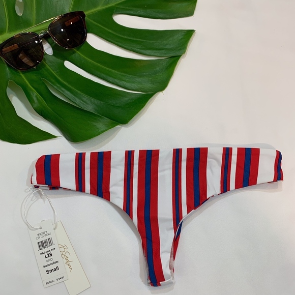 NWT B. Swim PUSHUP Bikini Top + Brazilian Bottom 2PC SET Small Medium Large‎ XL - Picture 4 of 8